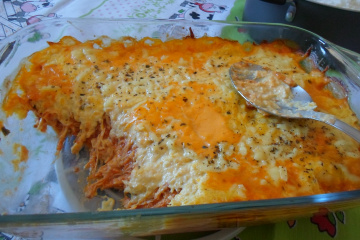 Frango com creme de milho