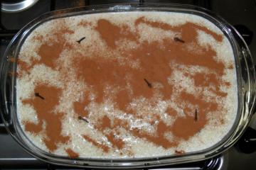 Arroz doce tradicional
