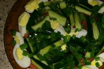 Salada de ovos