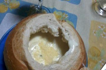 Sopa creme de palmito