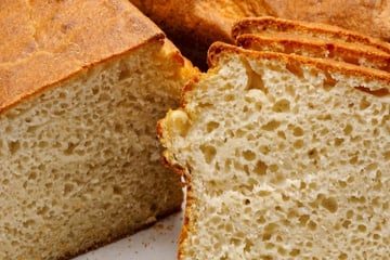Pão de forma sem glúten