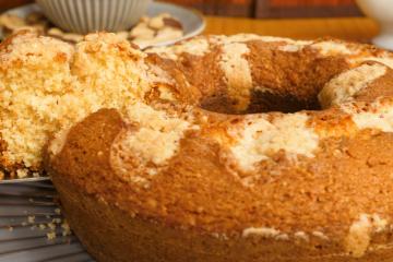 Bolo de castanha-do-pará
