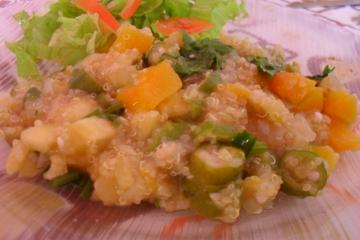 Risoto de quinoa