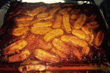 Torta de banana no liquidificador