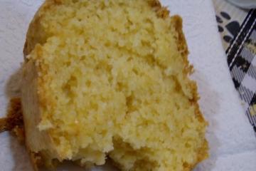 Bolo de fubá rápido