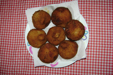 Coxinha fácil de galinha