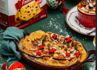 Pudim de panettone