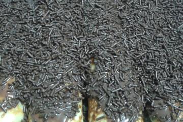 Panqueca doce de brigadeiro