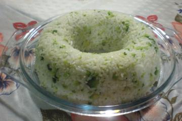 Arroz de brócolis Ninja
