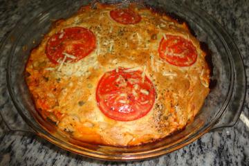 Torta de frango cremosa