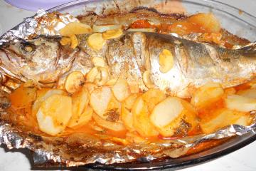 Anchova assada