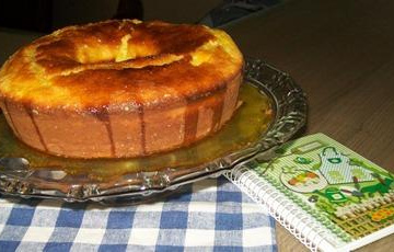 Bolo de maracujá
