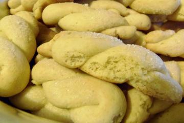 Rosquinha de creme de leite