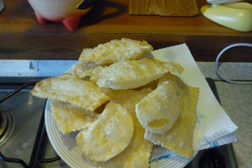 Massa de pastel de feira