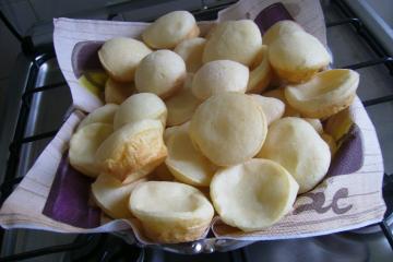 Pão de queijo de liquidificador