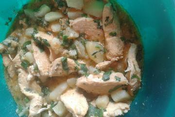 Filé de frango com batata