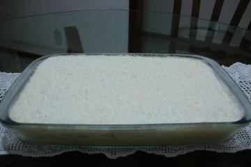 Torta de biscoito champanhe