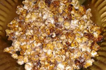 Pipoca doce caramelada