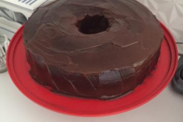 Bolo de chocolate de liquidificador