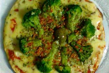 Pizza de brócolis