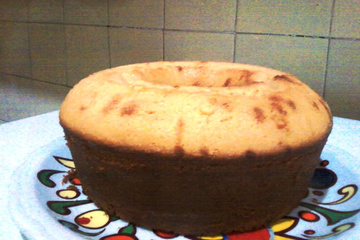Bolo de laranja da roça