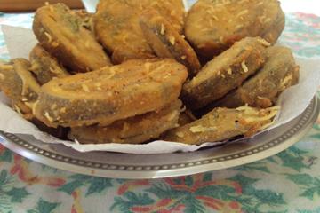 Berinjela com parmesão
