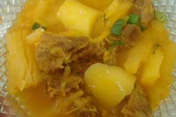 Sopa de mandioca