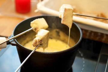 Fondue de queijo super econômico