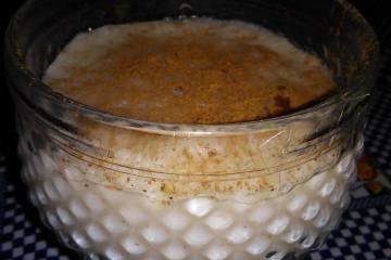 Arroz doce sem lactose