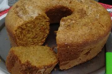 Bolo de Granola de liquidificador