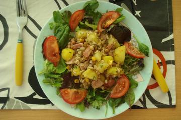 Salada de tender e batata