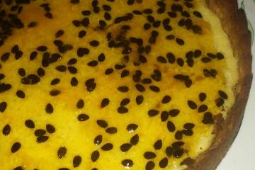 Torta de maracujá