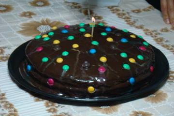 Bolo brigadeiro de chocolate