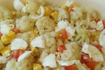 Salada de couve-flor