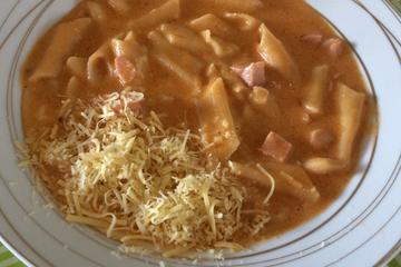Macarrão de panela de pressão com queijo
