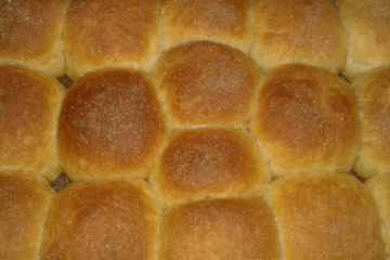 Bolo húngaro (pão doce com recheio de goiabada)