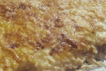 Frango com creme de milho