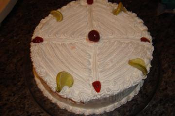 Torta gelada de limão