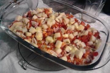 Pizza de pão de forma
