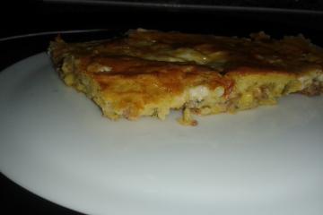 Torta de abobrinha da cris