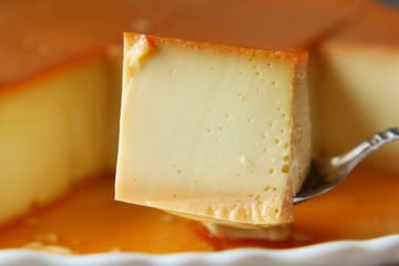 Pudim de leite em pó cremoso e livre de gruminhos