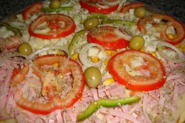Massa de pizza