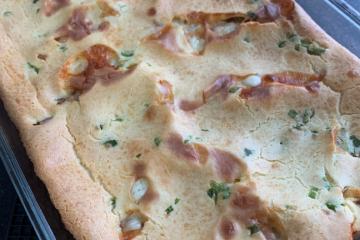 Torta de linguiça toscana
