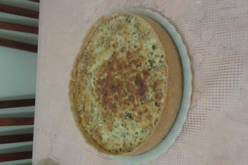 Quiche fácil de cebola