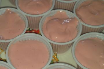 Mousse de leite em pó