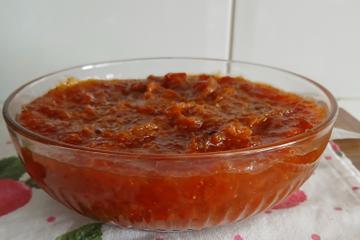 Doce de abóbora com coco