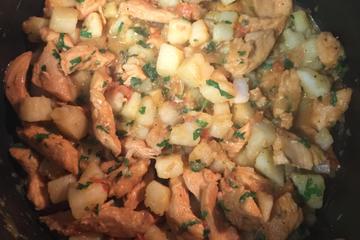 Filé de frango com batata