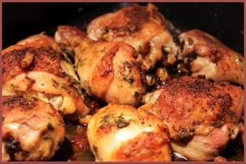 Frango ao molho de maracujá