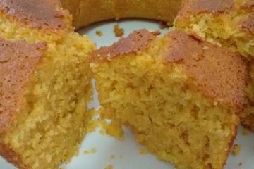 Bolo de milho verde em lata
