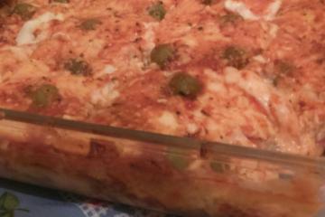 Pizza rápida de liquidificador